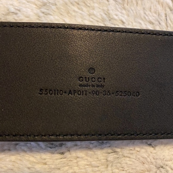 Gucci GG Crystal Belt-Size 90 - Picture 2 of 3